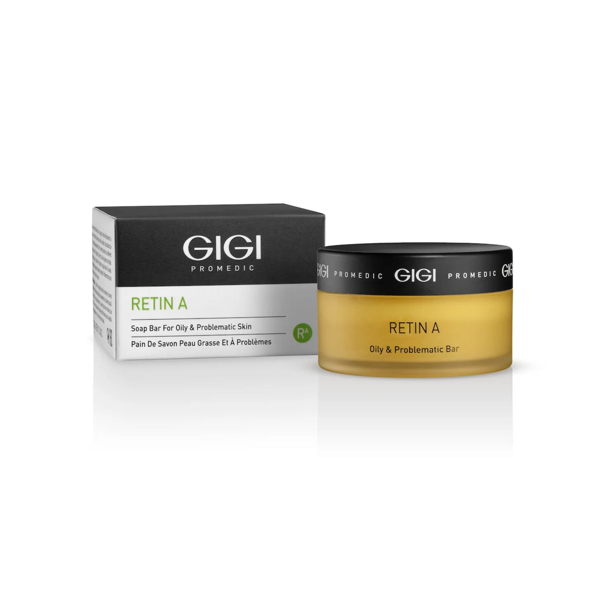GIGI Retin A Soap Bar Oily & Problematic Skin mit Verpackung