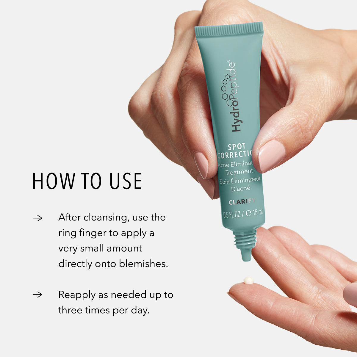 HydroPeptide Spot Correction