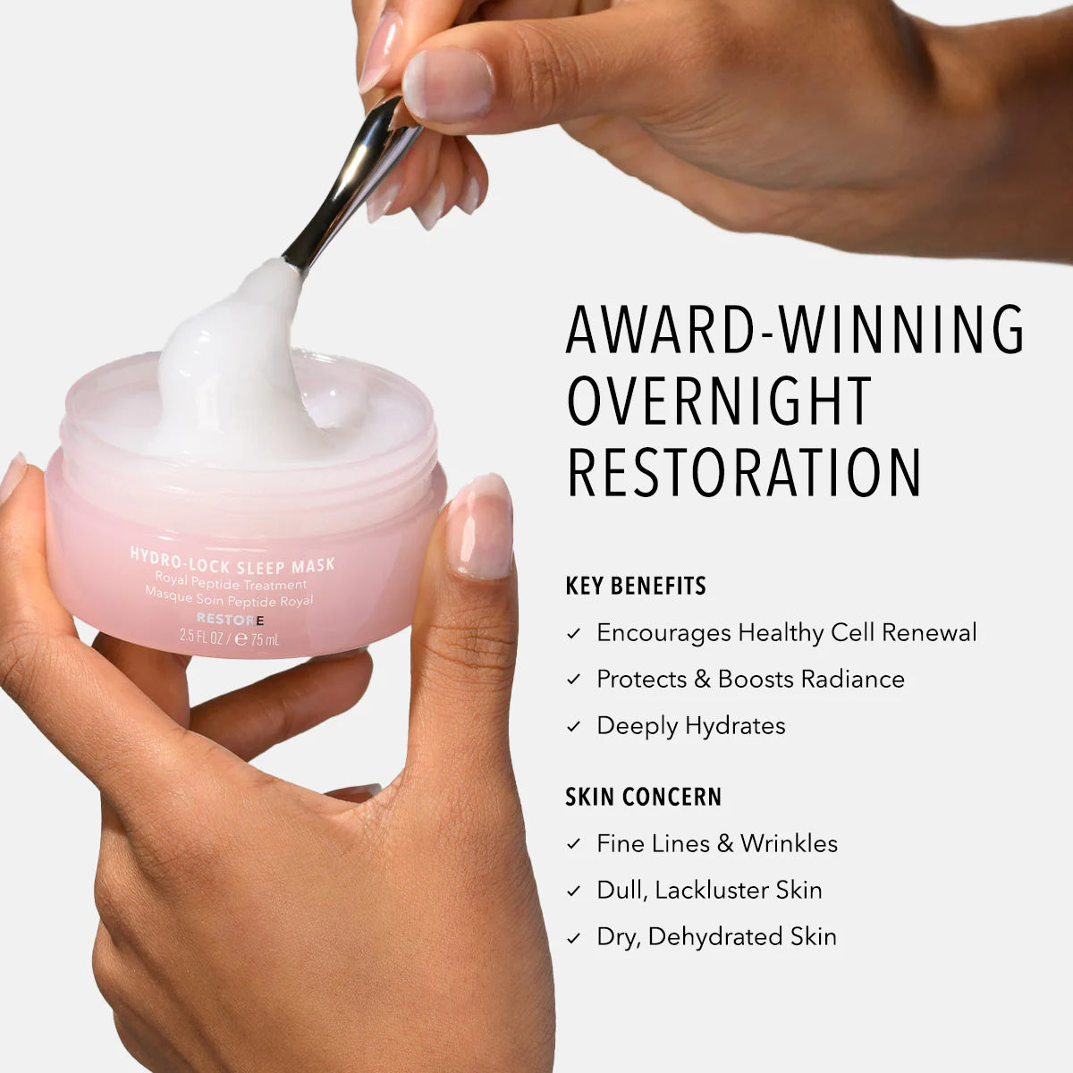 Hydropeptide Hydro-Lock Sleep Mask