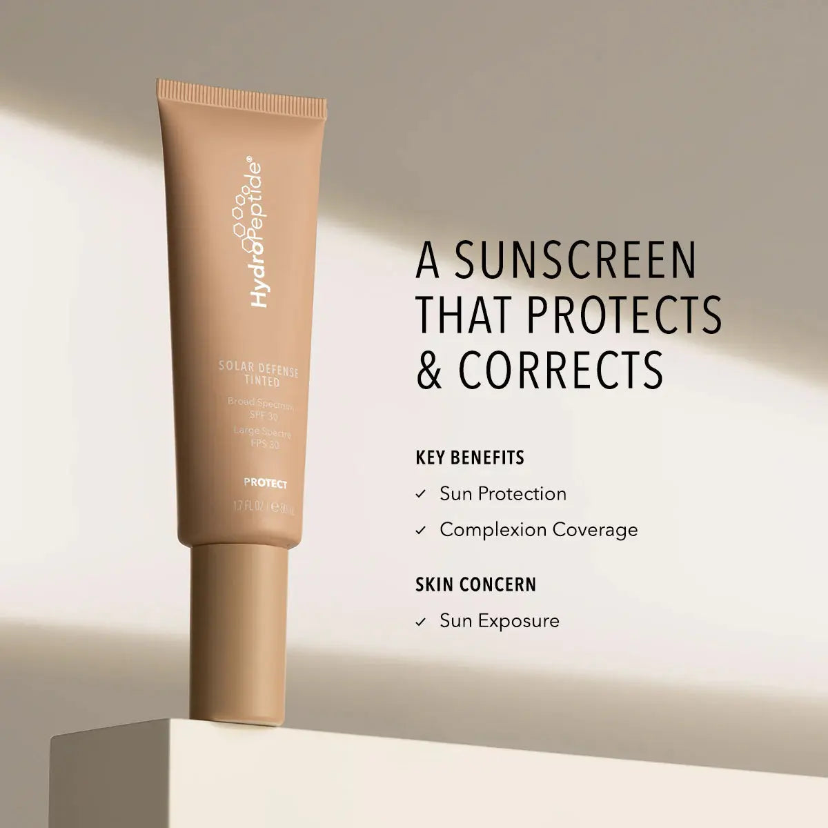 Hydropeptide Solar Defense Tinted Spf 30