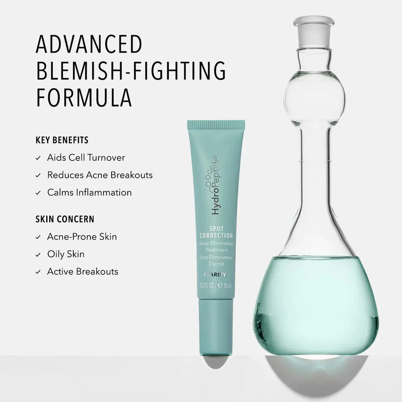 Hydropeptide Spot Correction