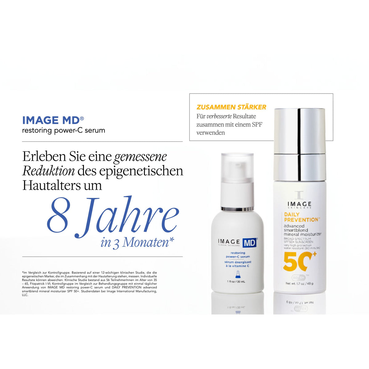 IMAGE MD Restoring Power-C Serum – Ergebnisse der klinischen Studie