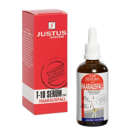 Justus T-10 serum against hair loss