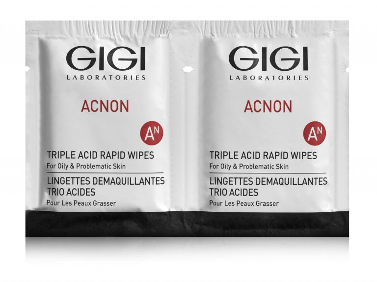 GIGI Acnon Triple Acid Rapid Wipes Product vendor